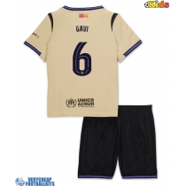 Barcelona Paez Gavi #6 Replica Away Minikit 2025-26 Short Sleeve (+ pants)